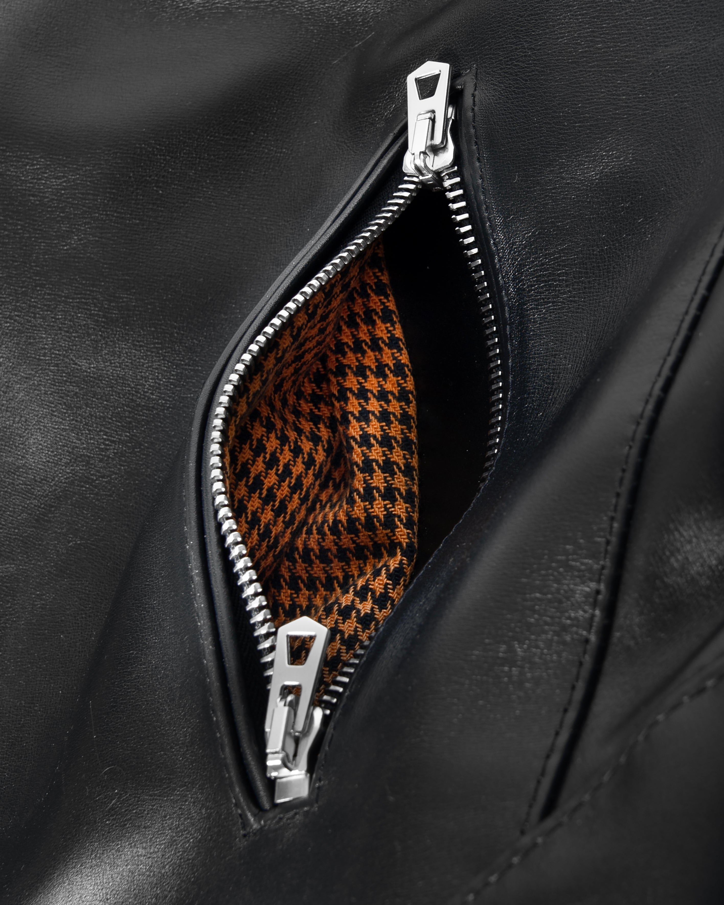 Pre-Order 1/2 Deposit - 6226 Leather Riders Jacket in Black Calf