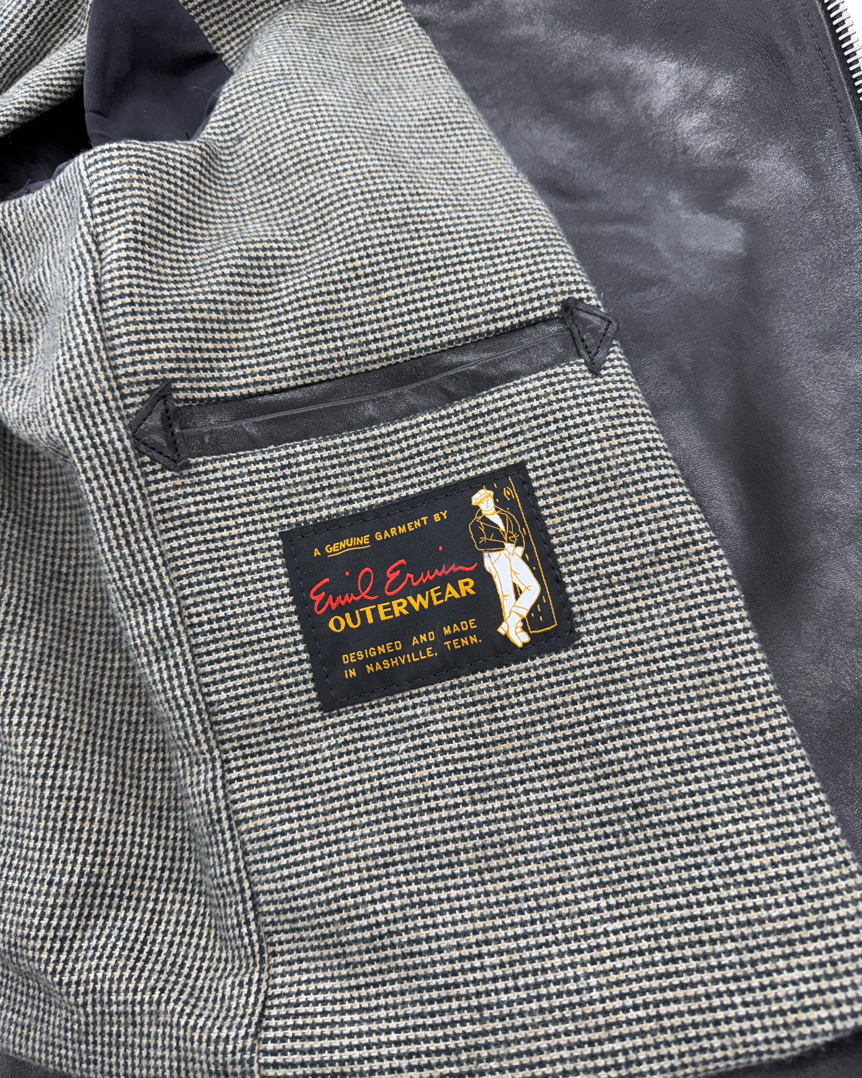 6226 Leather Riders Jacket in Black Horween Horsehide