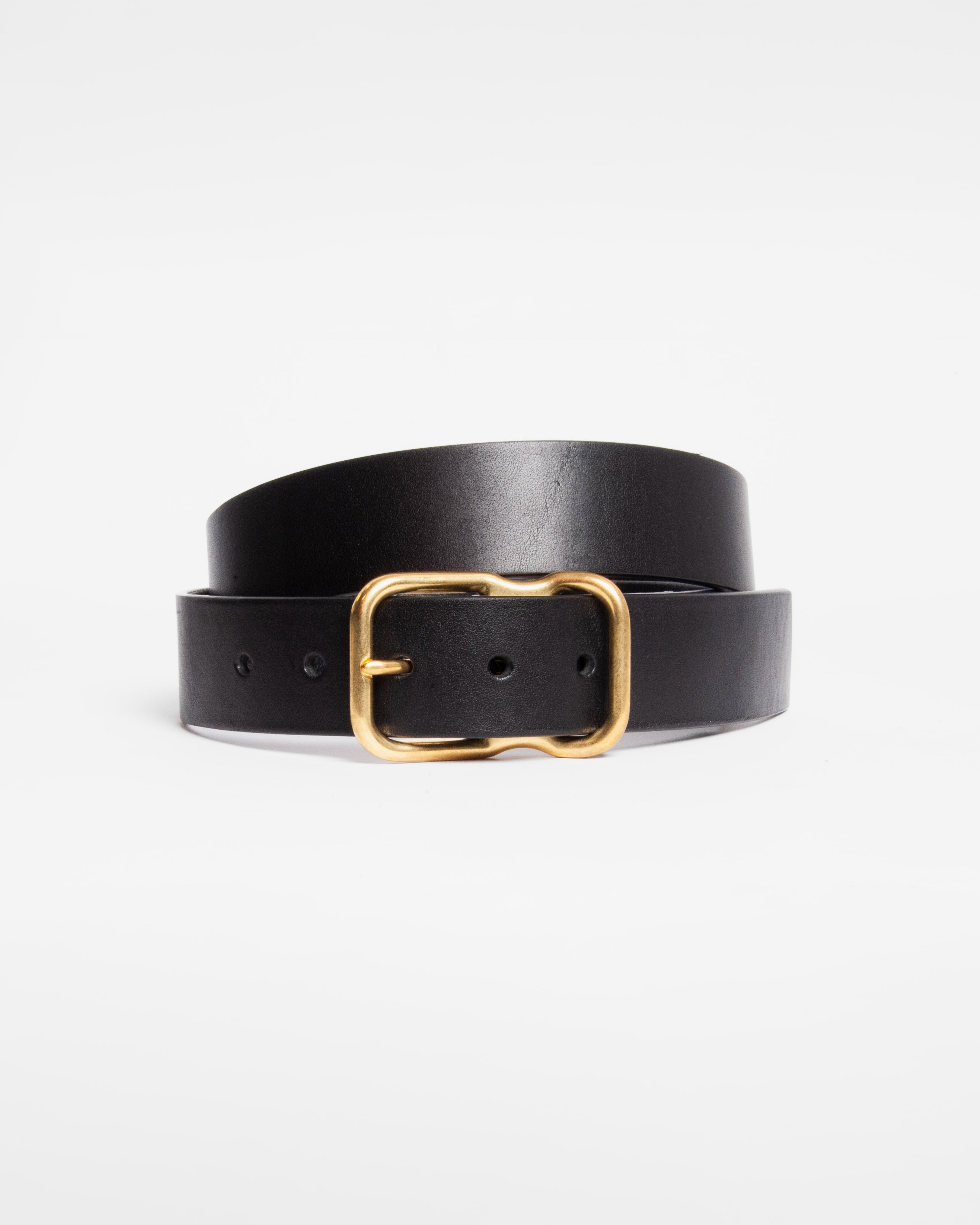 Signature leather belt