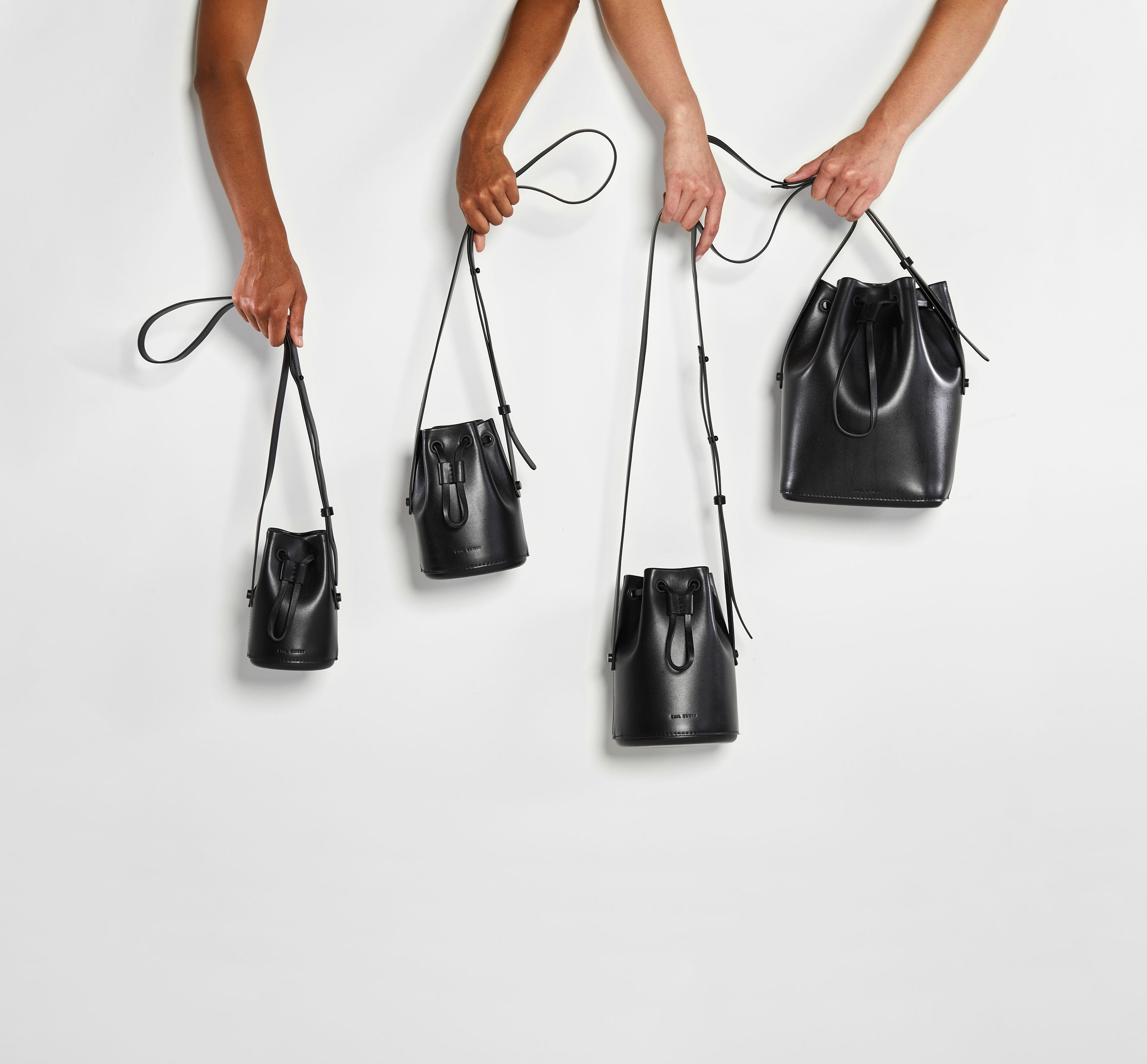 Large Bucket Bag - Black - Ladies