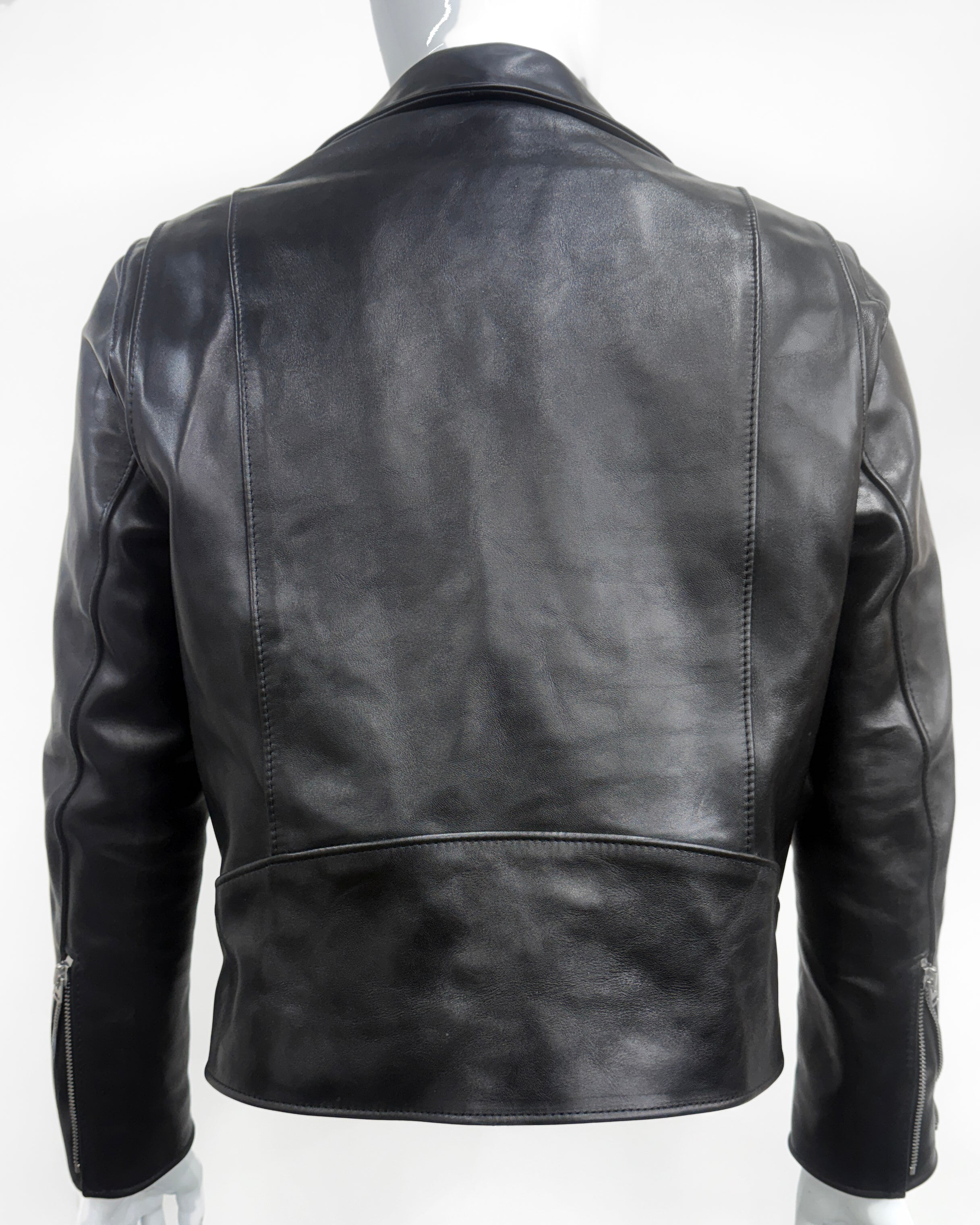 6226 Leather Riders Jacket in Black Horween Horsehide